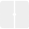 Ekena Millwork Lucan Architectural Grade PVC Ceiling Medallion, 36"OD x 3"ID x 12 1/2"C x 1"P, Two-Piece CMP36LN2-03000 - alternate 2
